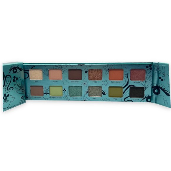 NIB Urban Decay Wild Greens 12-Color Shimmer, Matte, Metallic Eyeshadow Palette - Picture 9 of 9